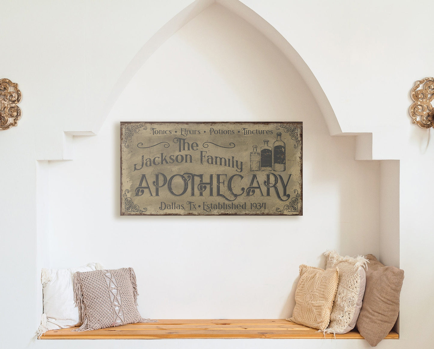 CUSTOM APOTHECARY SIGN