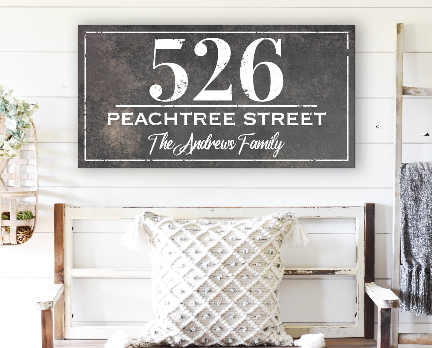 CUSTOM ADDRESS SIGN