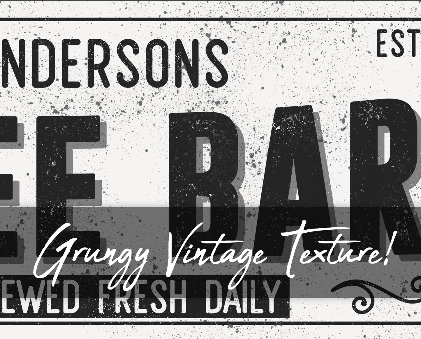 CUSTOM COFFEE BAR SIGN