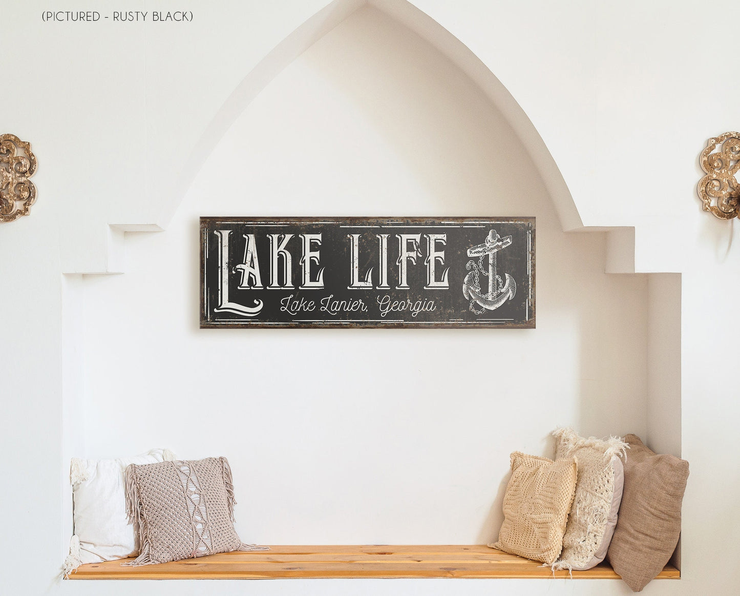CUSTOM LAKE LIFE SIGN