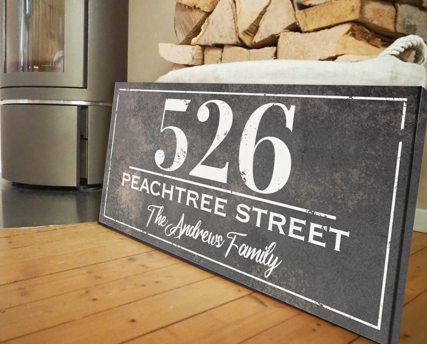 CUSTOM ADDRESS SIGN