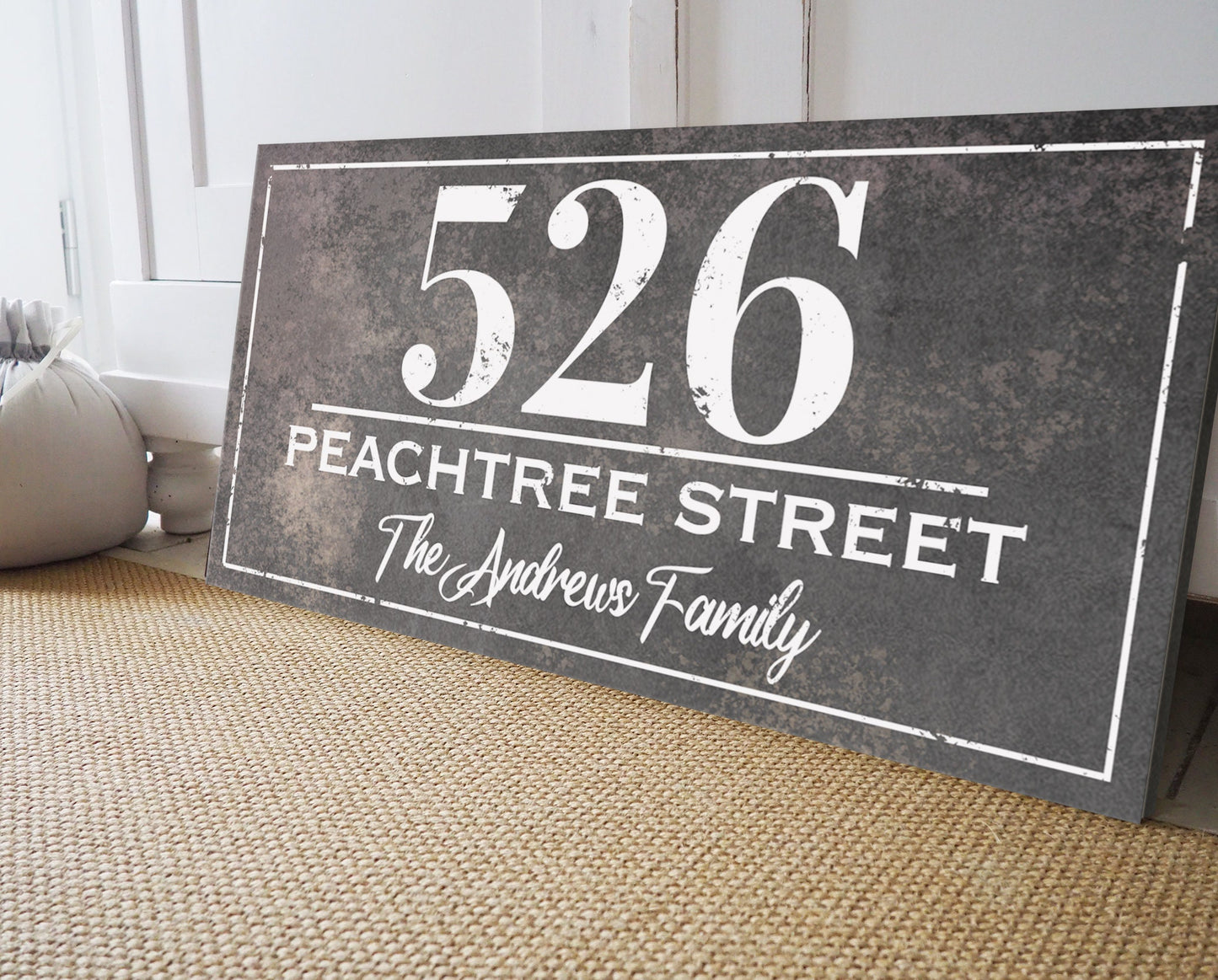 CUSTOM ADDRESS SIGN