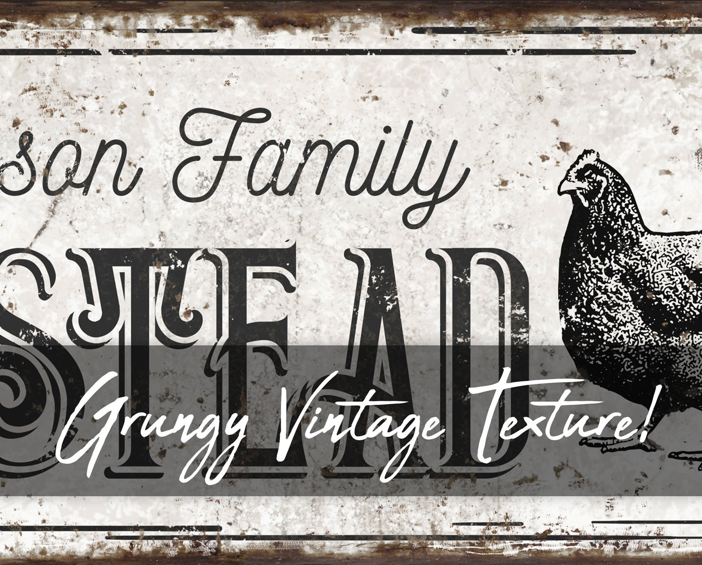 CUSTOM HOMESTEAD SIGN