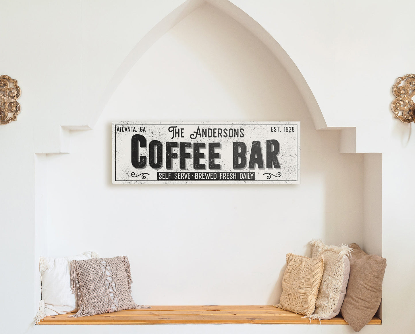 CUSTOM COFFEE BAR SIGN