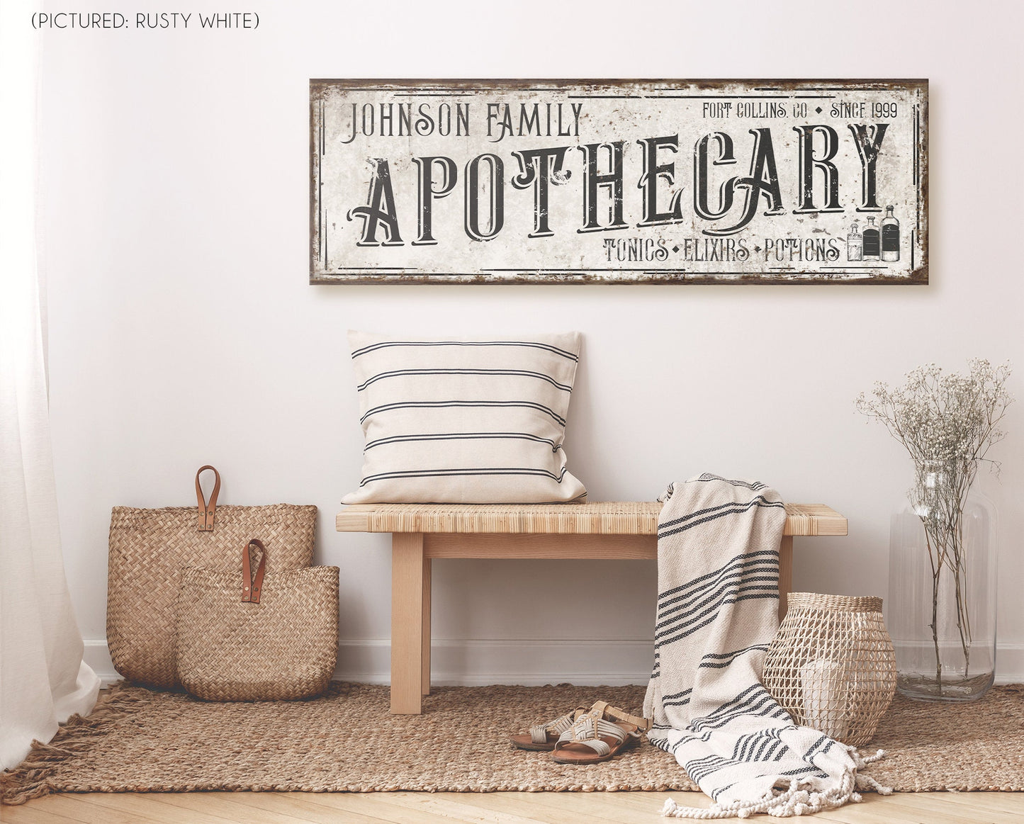 CUSTOM APOTHECARY SIGN