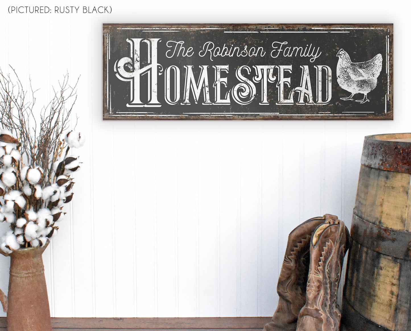CUSTOM HOMESTEAD SIGN