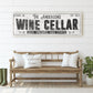 CUSTOM WINE ROOM SIGN