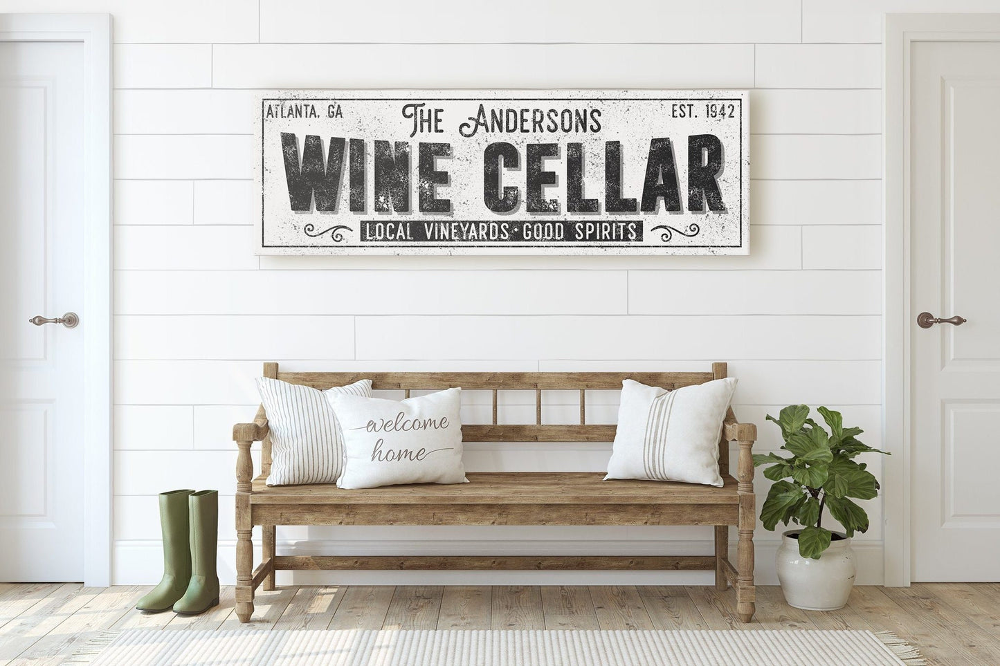 CUSTOM WINE ROOM SIGN