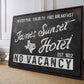 CUSTOM HOTEL SIGN