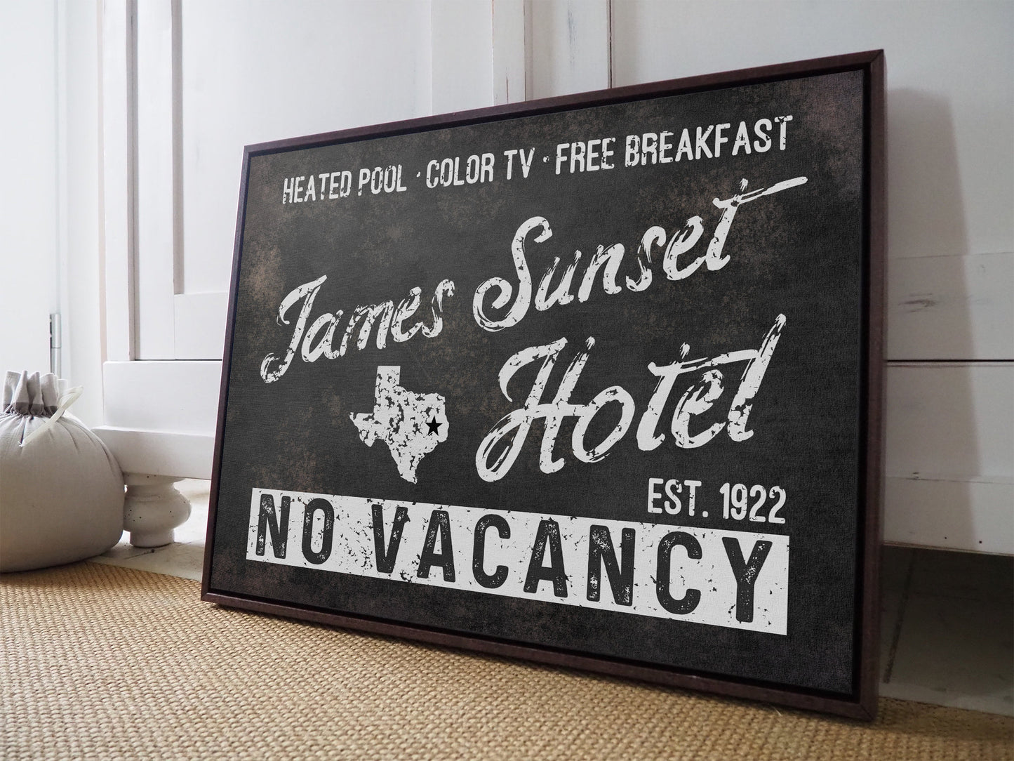 CUSTOM HOTEL SIGN