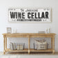 CUSTOM WINE ROOM SIGN