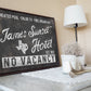 CUSTOM HOTEL SIGN