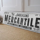 CUSTOM MERCANTILE SIGN