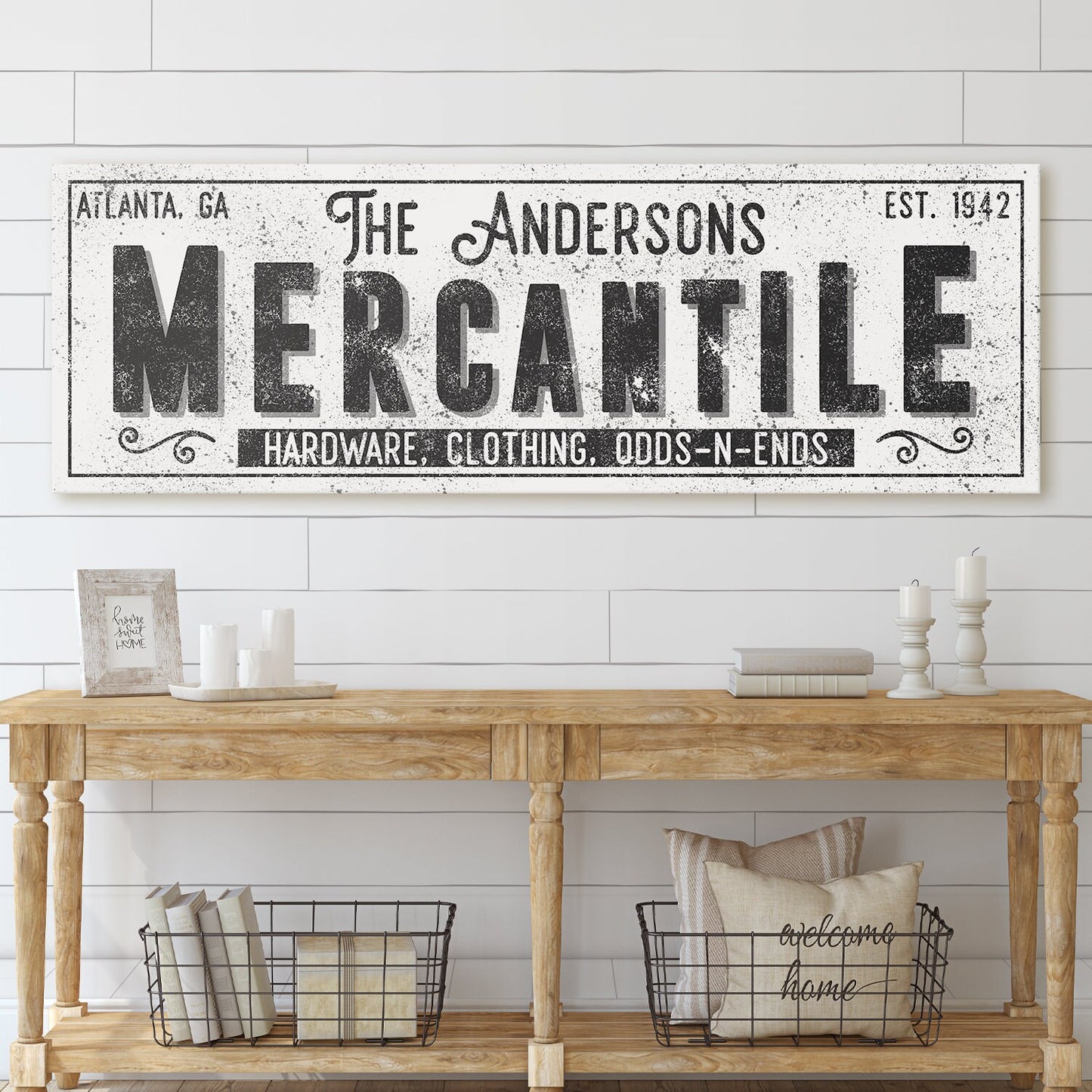 CUSTOM MERCANTILE SIGN