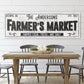 CUSTOM FARMERS MARKET SIGN