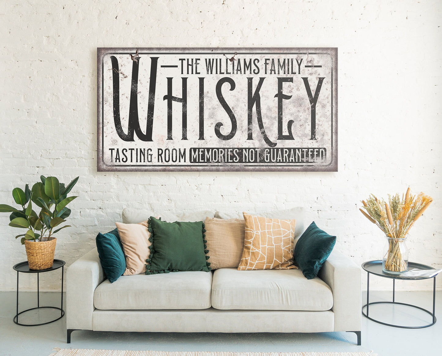 CUSTOM WHISKEY ROOM SIGN