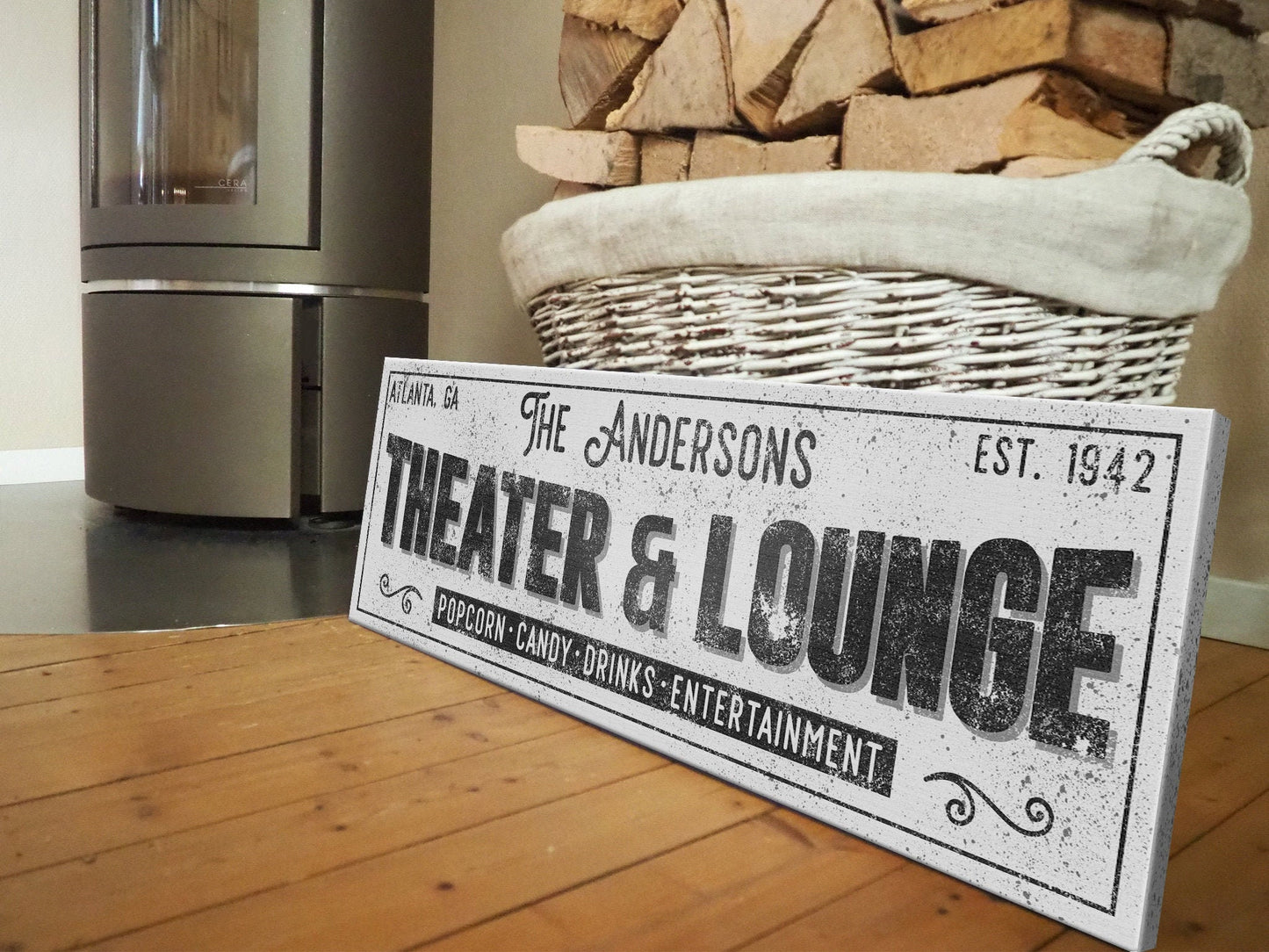 CUSTOM THEATER AND LOUNGE SIGN