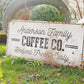 CUSTOM COFFEE BAR SIGN