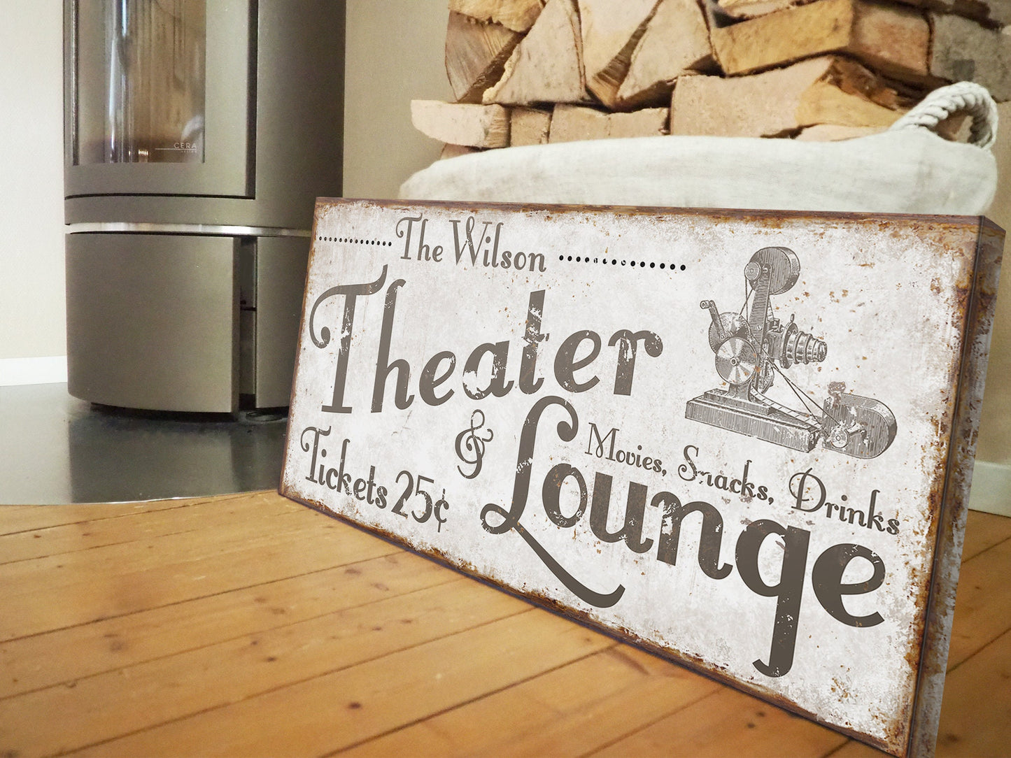 CUSTOM THEATER AND LOUNGE SIGN