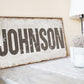 CUSTOM LARGE FAMILY NAME SIGN