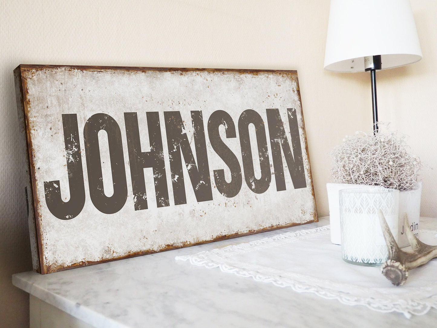 CUSTOM LARGE FAMILY NAME SIGN