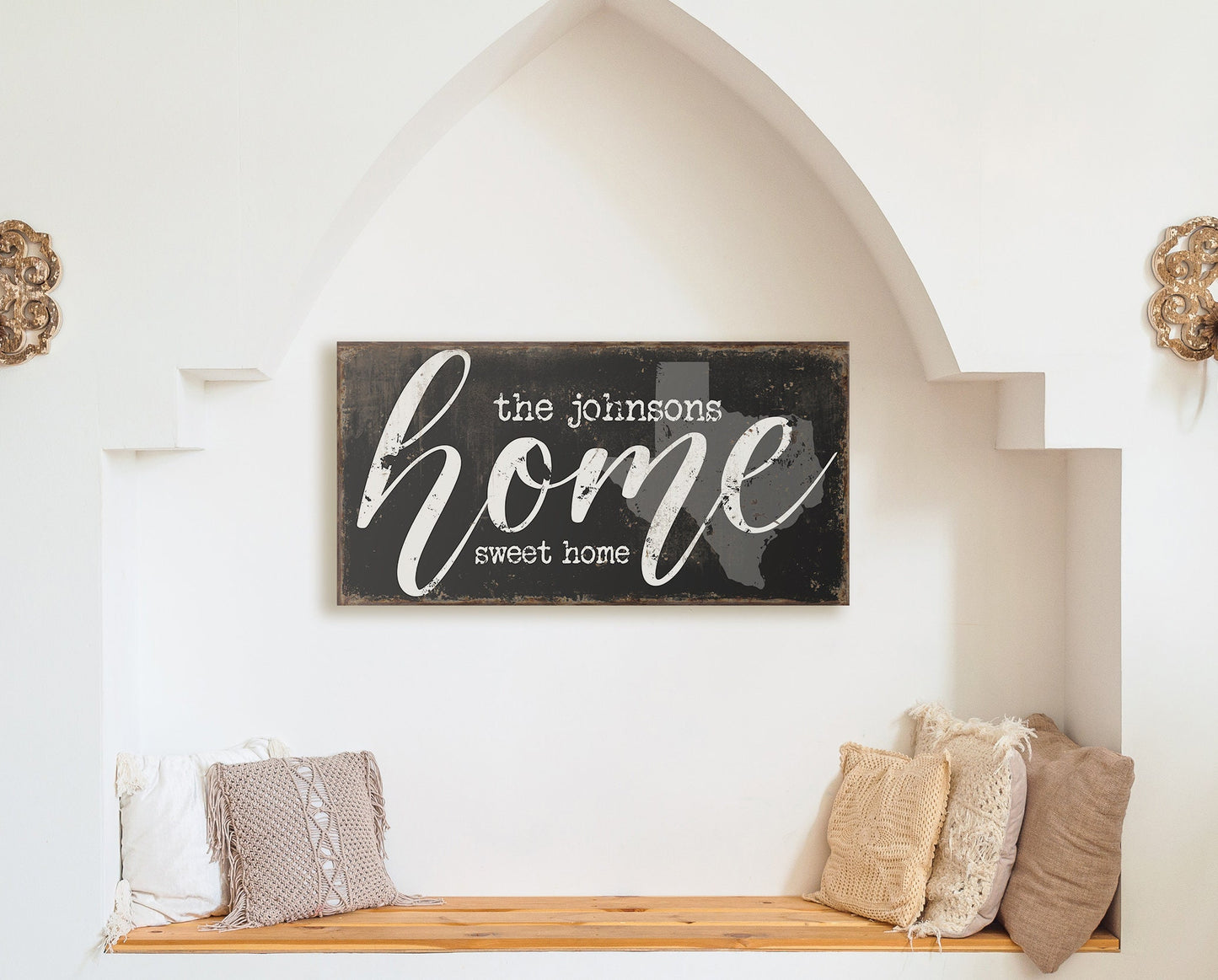 CUSTOM HOME SWEET HOME SIGN