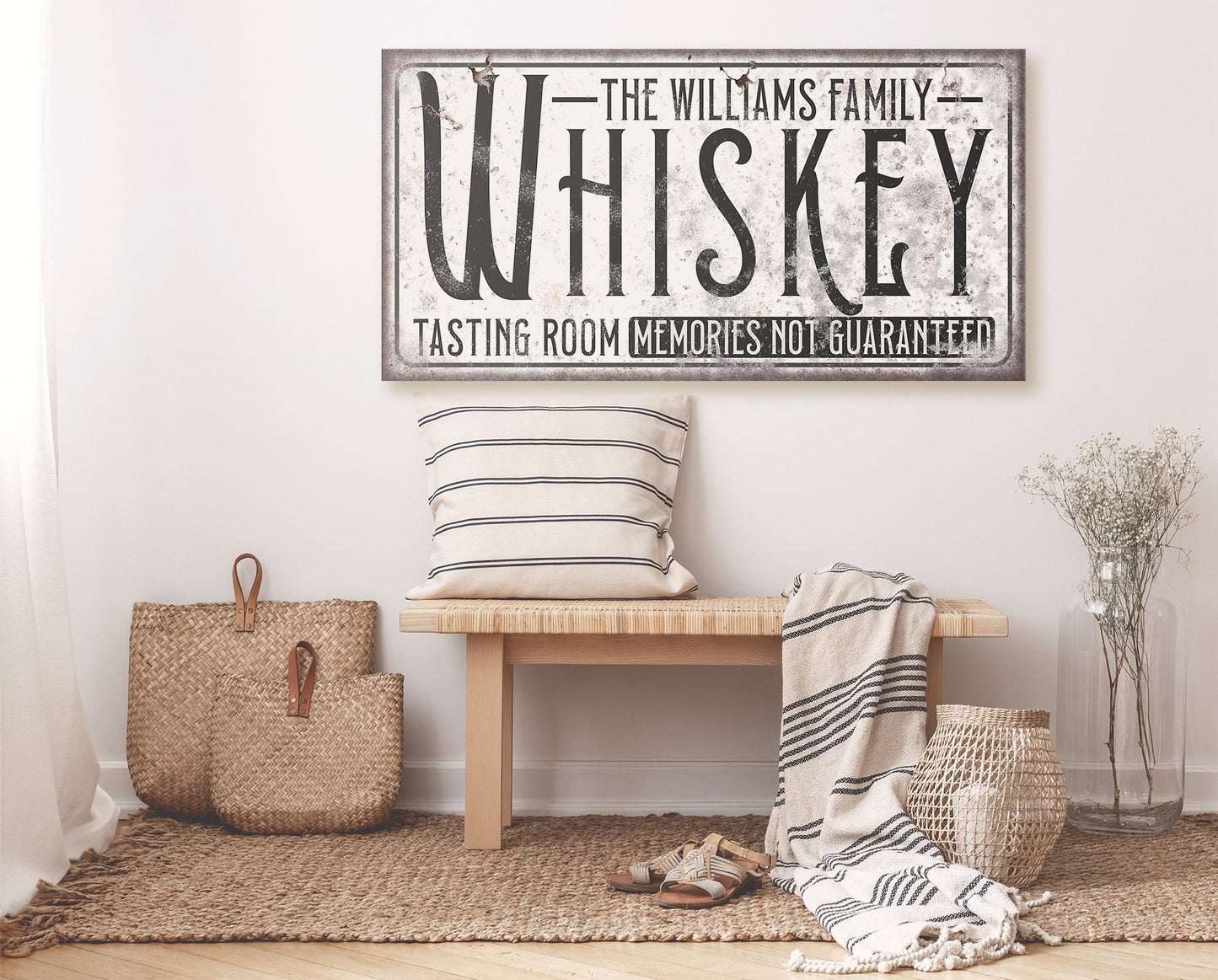 CUSTOM WHISKEY ROOM SIGN