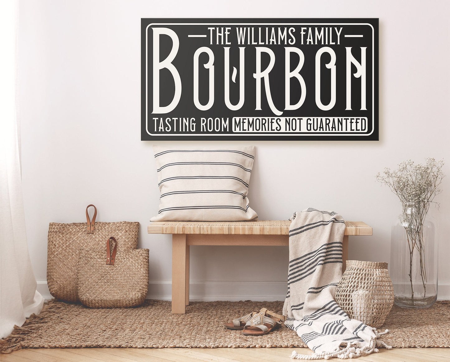 CUSTOM BOURBON ROOM SIGN