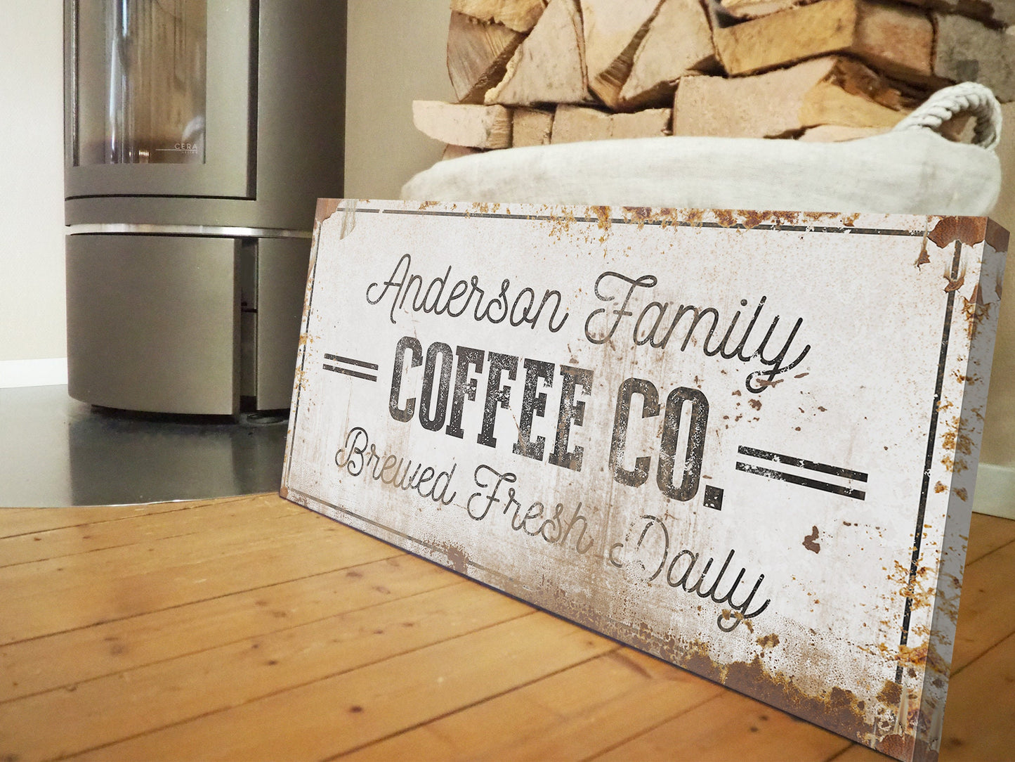 CUSTOM COFFEE BAR SIGN