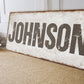 CUSTOM LARGE FAMILY NAME SIGN