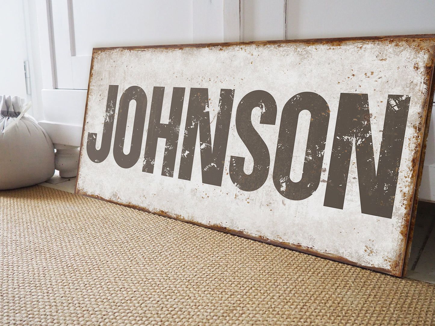 CUSTOM LARGE FAMILY NAME SIGN