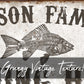 CUSTOM FISHING HOLE SIGN