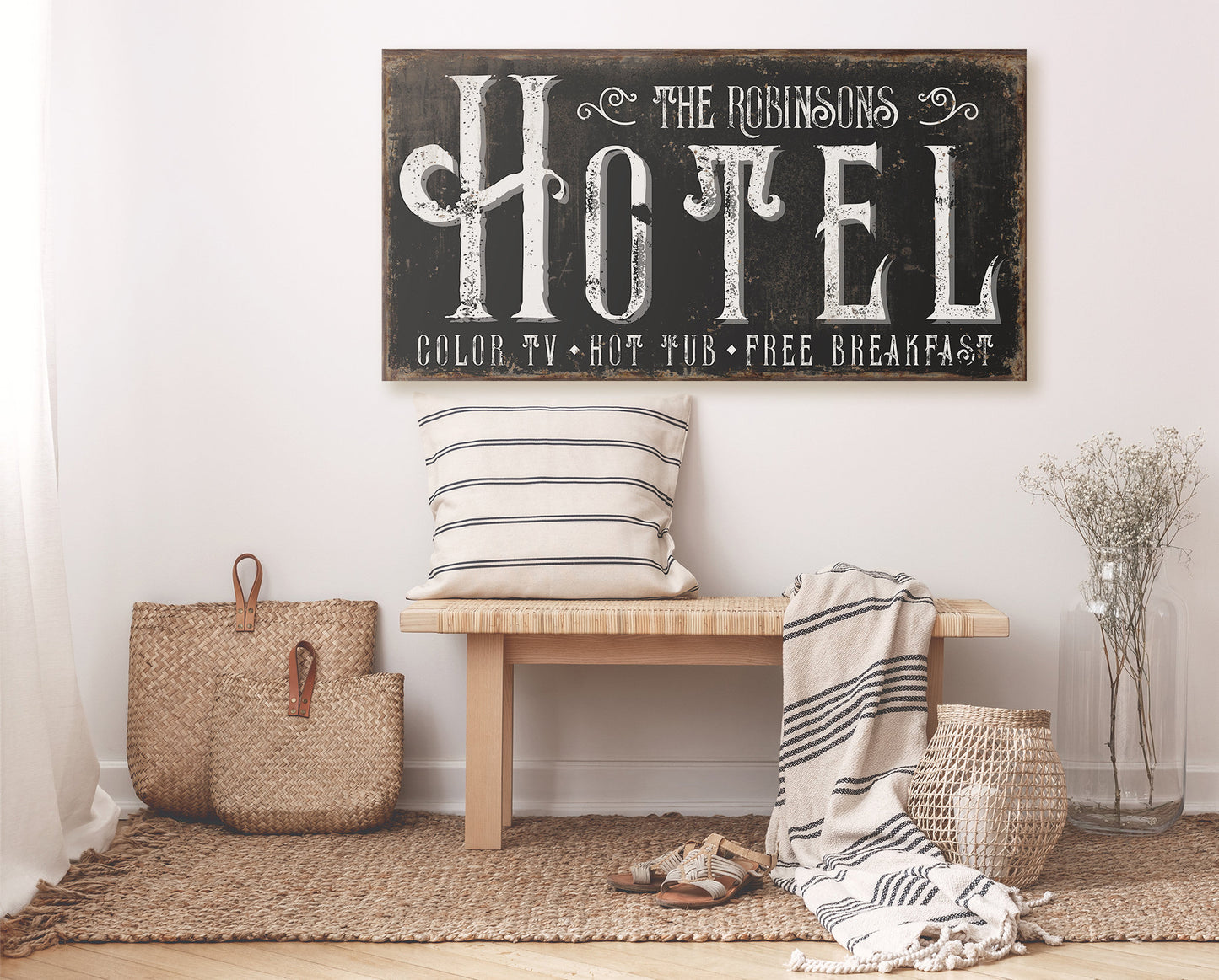 CUSTOM HOTEL SIGN