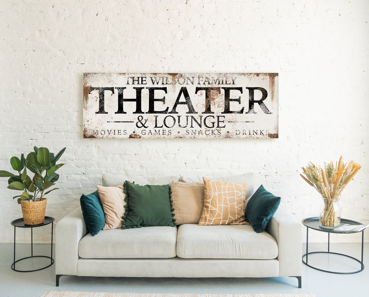 CUSTOM THEATER AND LOUNGE SIGN