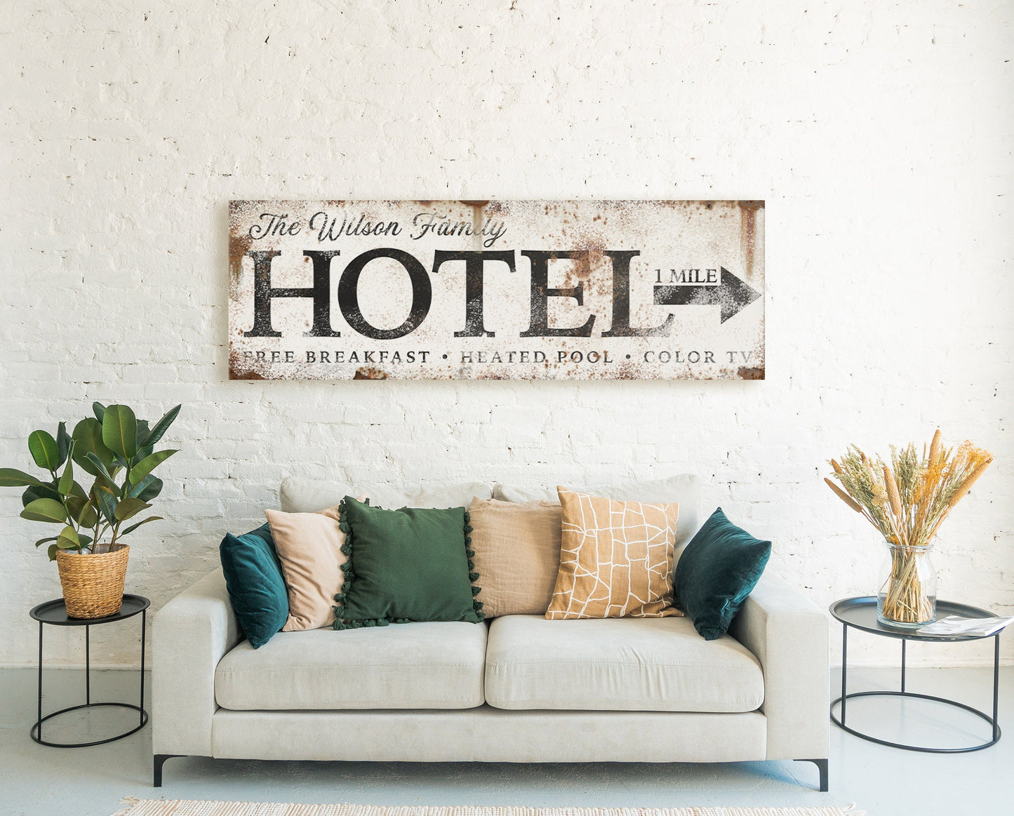 CUSTOM HOTEL SIGN