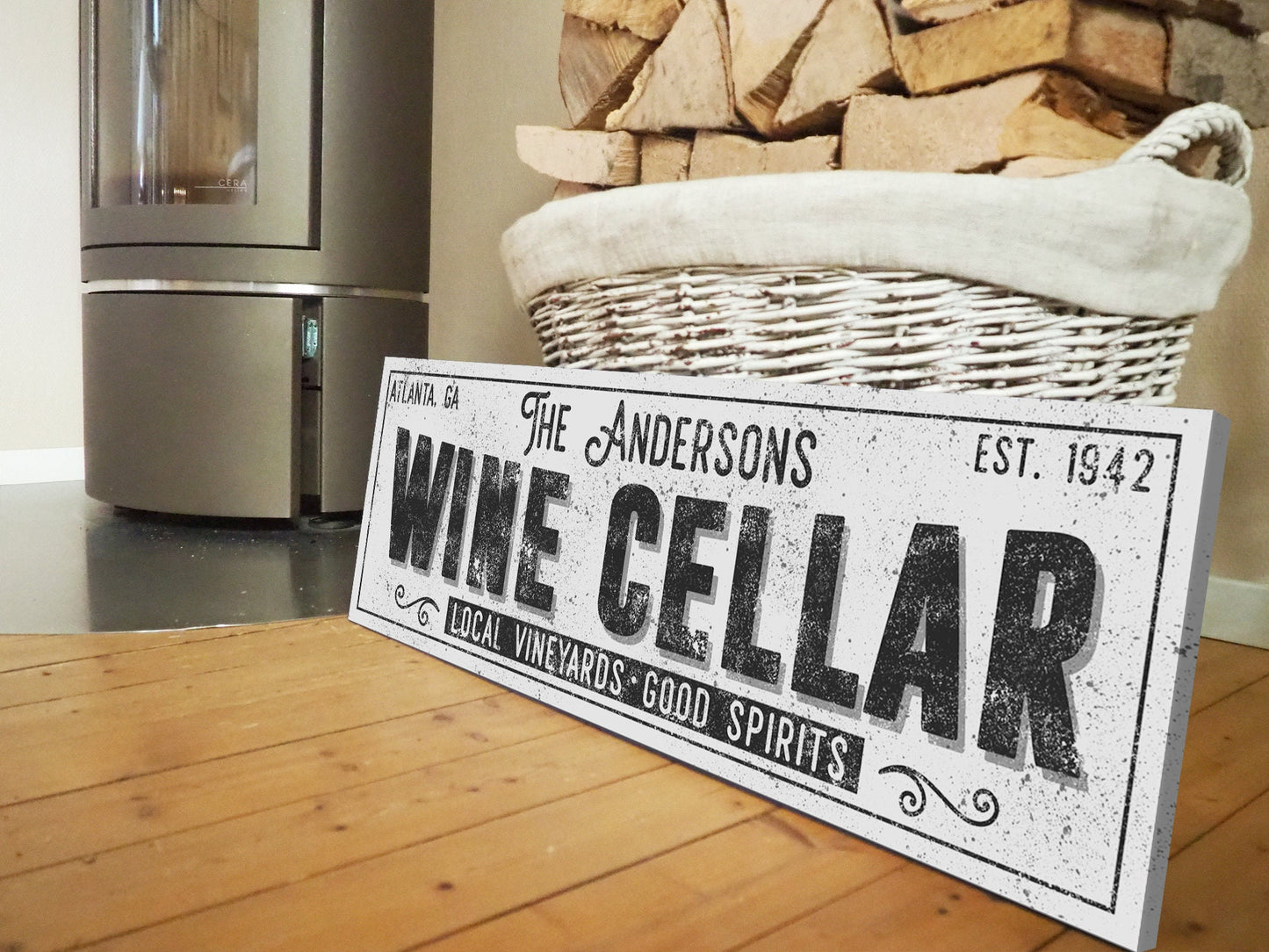 CUSTOM WINE ROOM SIGN