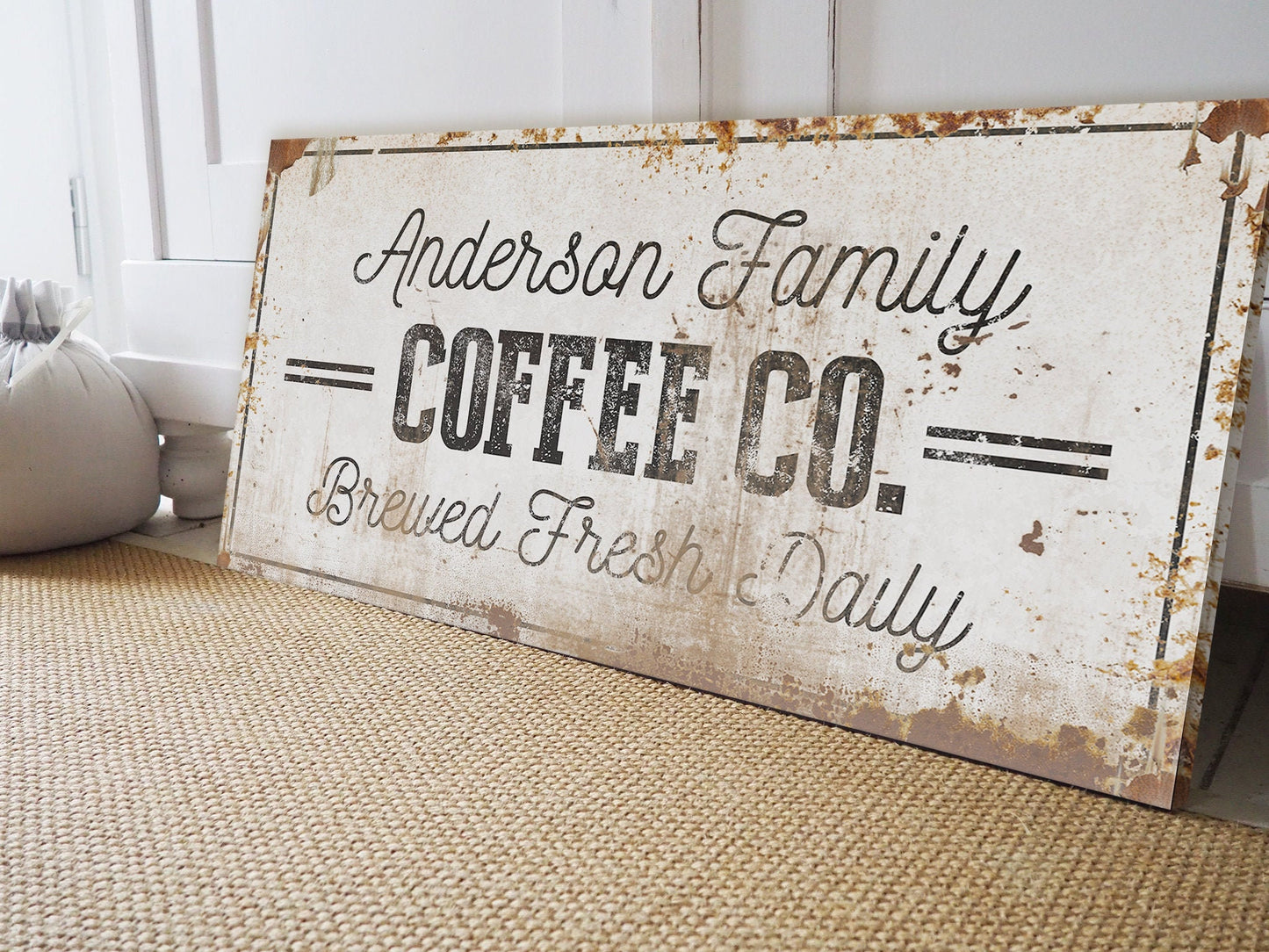 CUSTOM COFFEE BAR SIGN