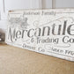 CUSTOM MERCANTILE SIGN