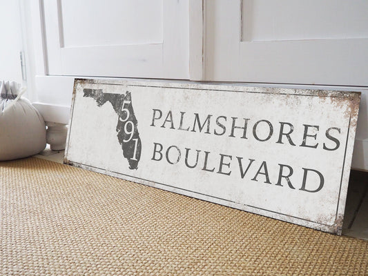 CUSTOM ADDRESS SIGN