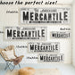 CUSTOM MERCANTILE SIGN