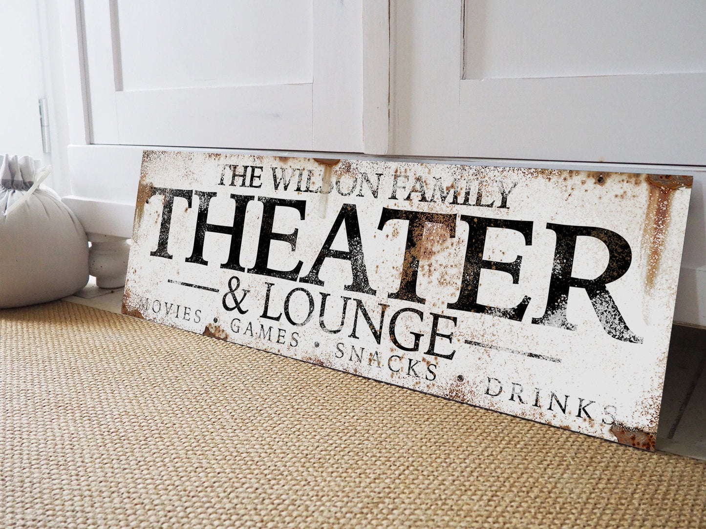 CUSTOM THEATER AND LOUNGE SIGN