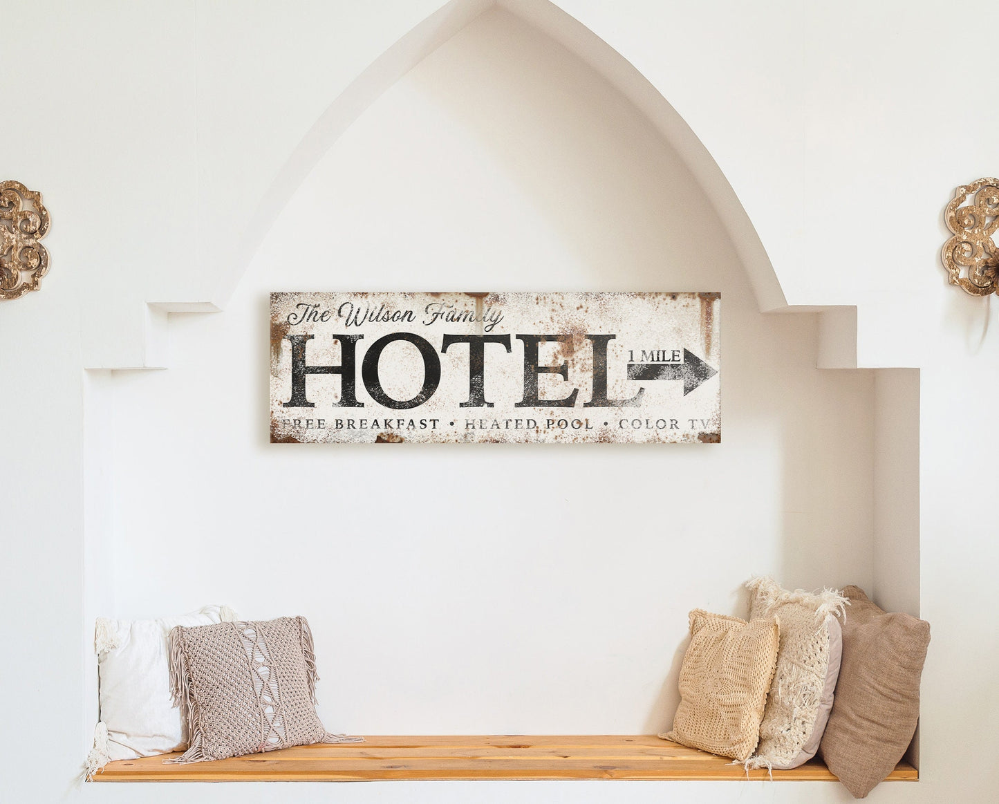 CUSTOM HOTEL SIGN