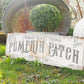 CUSTOM PUMPKIN PATCH SIGN