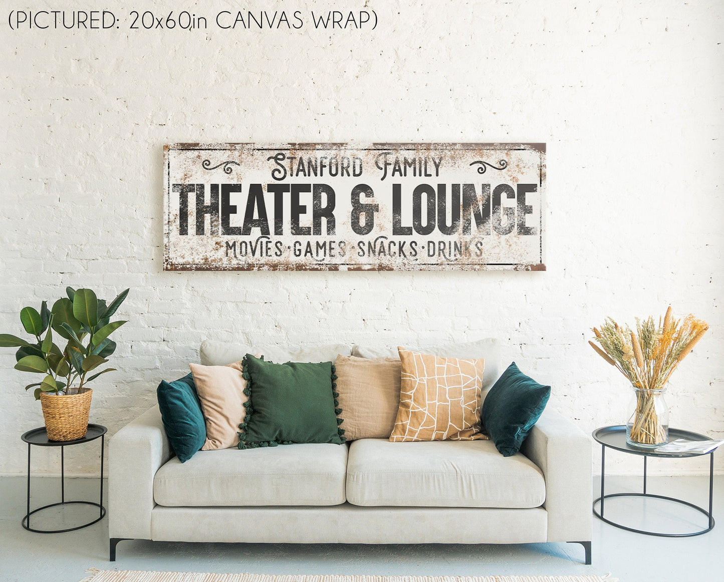 CUSTOM THEATER AND LOUNGE SIGN