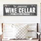 CUSTOM WINE CELLAR SIGN