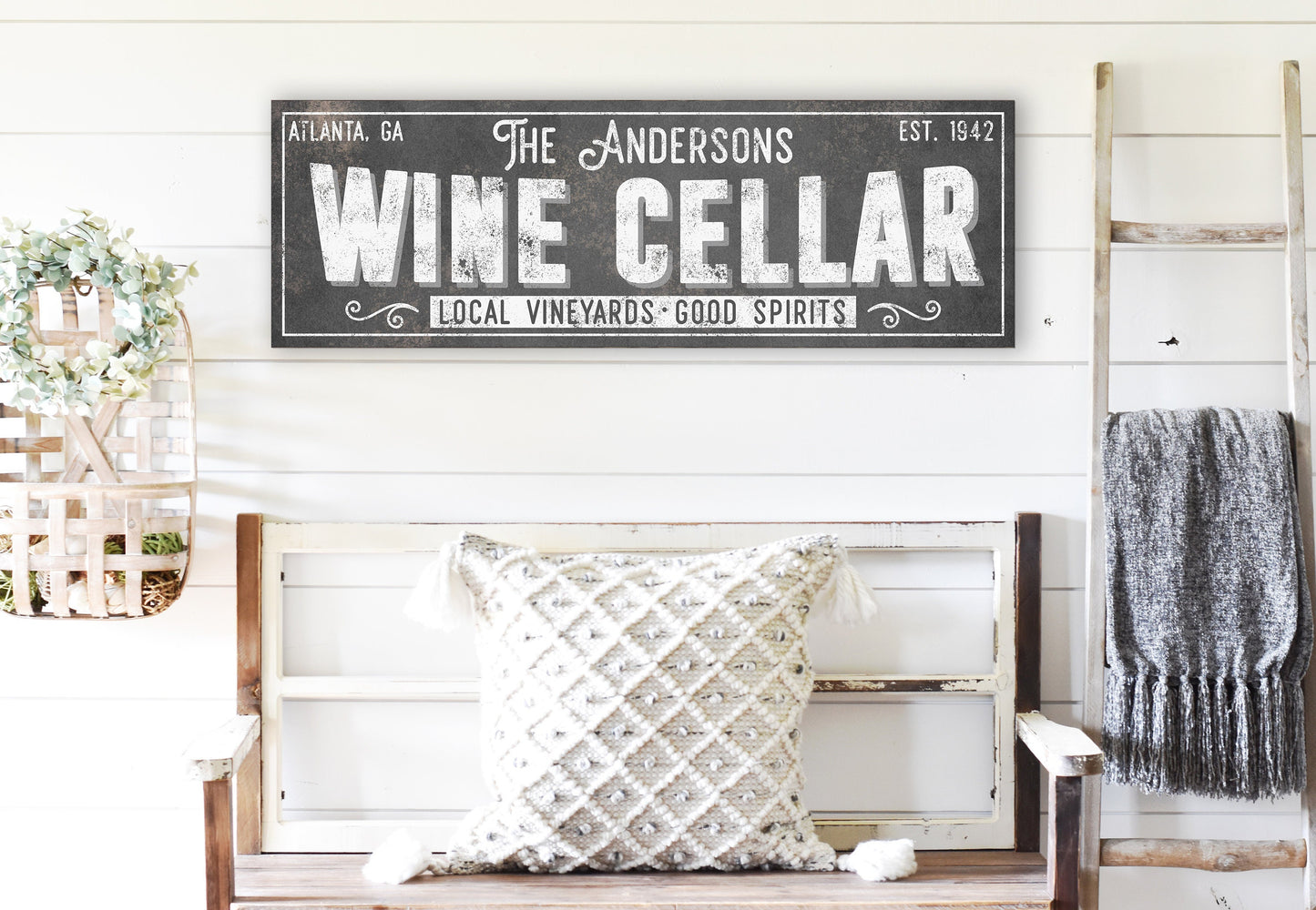 CUSTOM WINE CELLAR SIGN