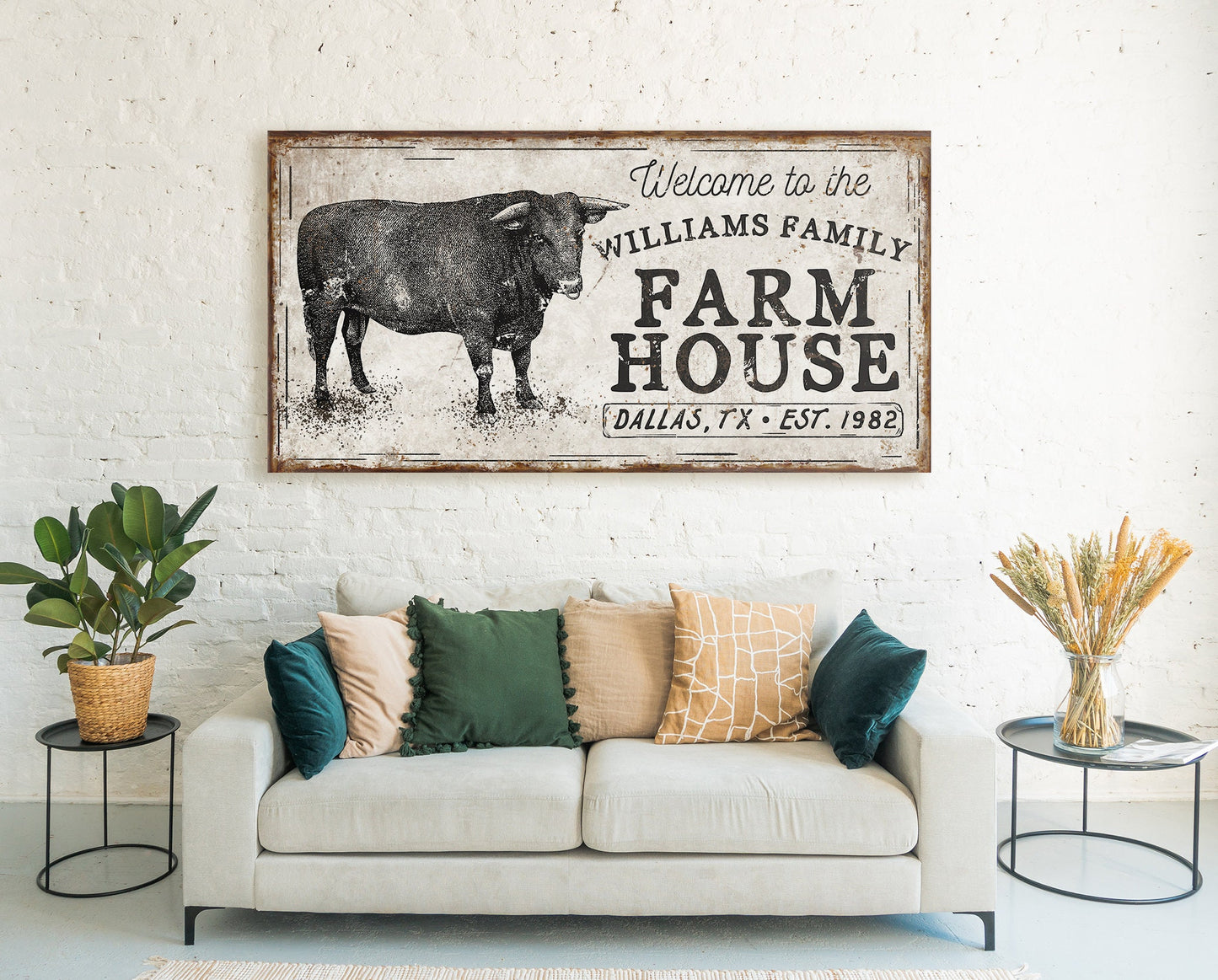 CUSTOM FARMHOUSE SIGN