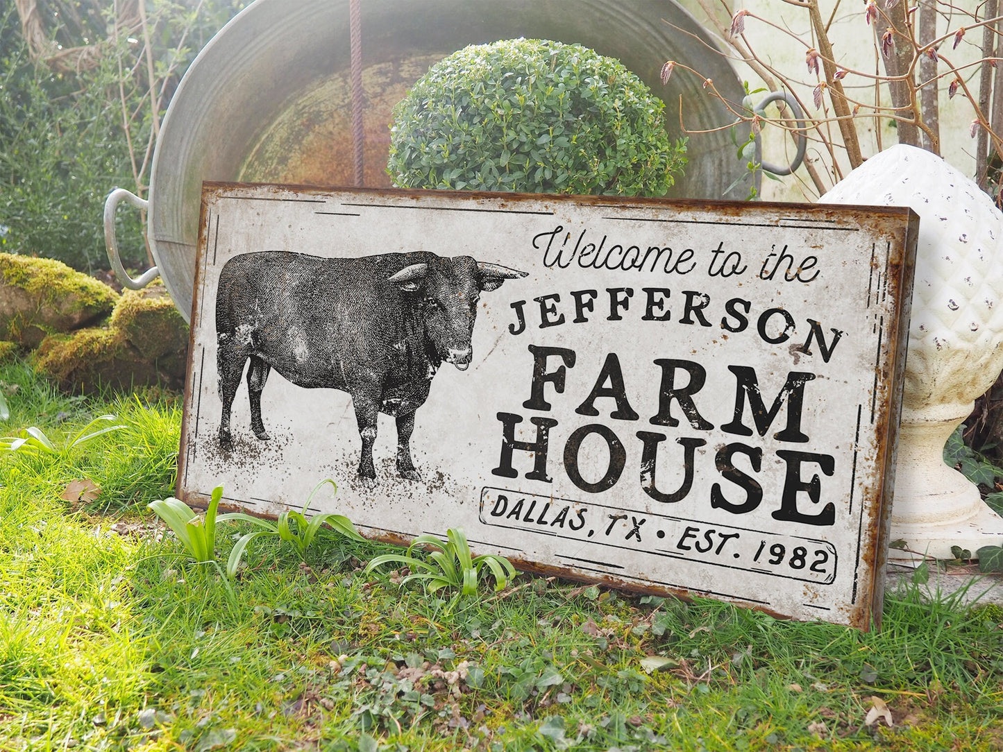 CUSTOM FARMHOUSE SIGN