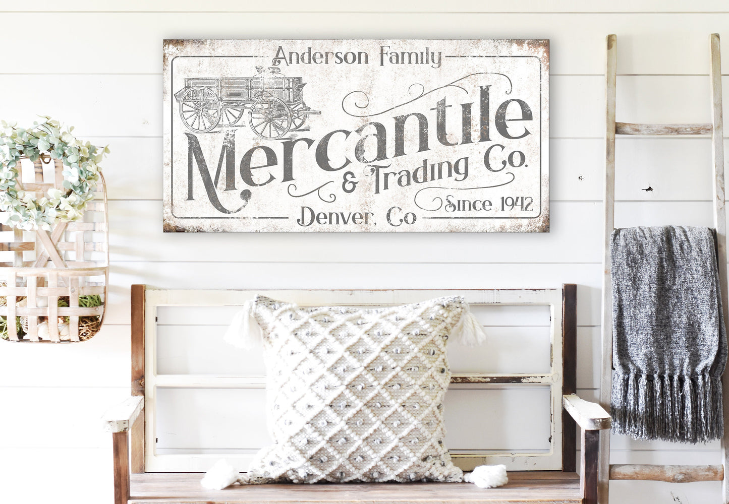 CUSTOM MERCANTILE SIGN