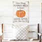 CUSTOM FAMILY PUMPKIN PATCH SIGN